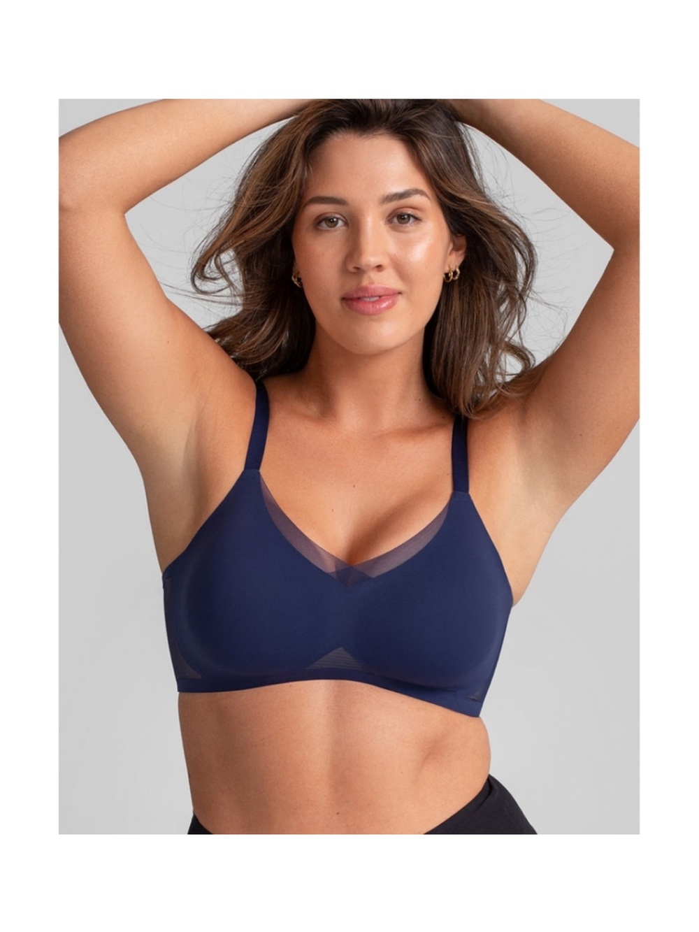 Honeylove CrossOver Bra Blue Size M Medium